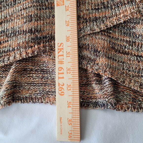 Catherines Womens Cardigan Sweater Plus Size 4X Long Line Knit Sequins Sparkle - Picture 10 of 10